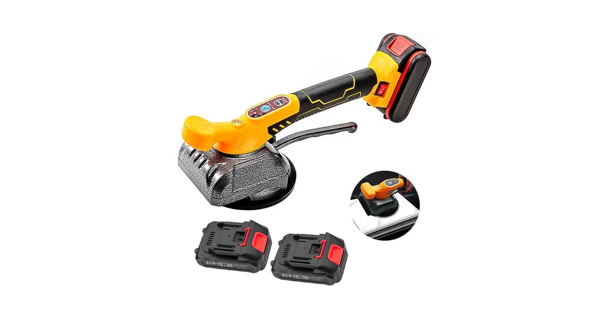 Qual a Melhor Ventosa Vibratória para Porcelanato? 10 Modelos de Alta Eficiência