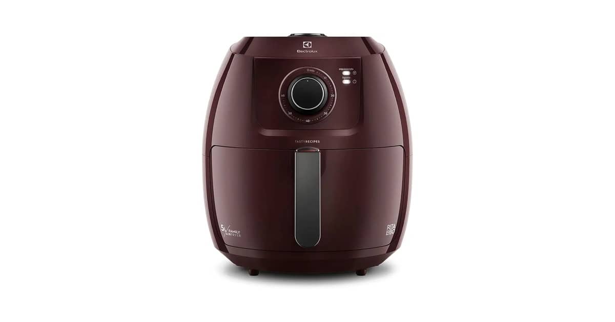Qual Air Fryer de 5 litros consome menos energia por hora? 8 Modelos