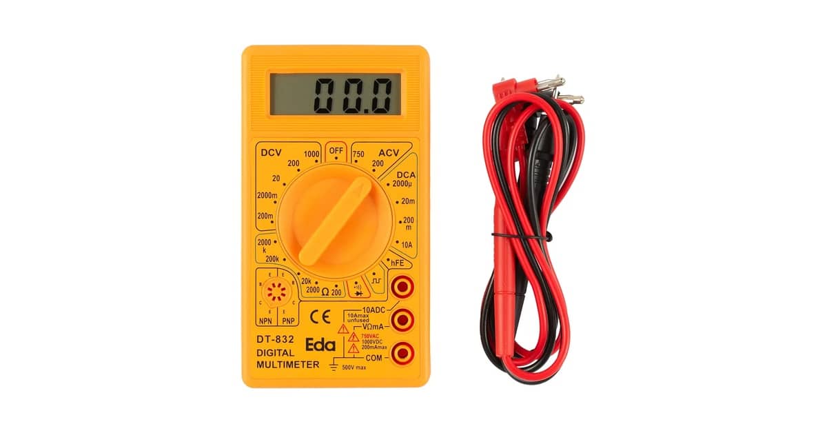 Qual é o Melhor Multímetro? 10 Modelos Profissionais