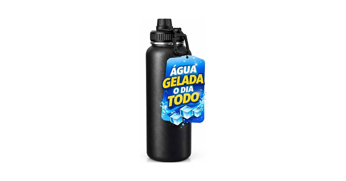 Qual Melhor Garrafa Térmica para Água? 10 Modelos