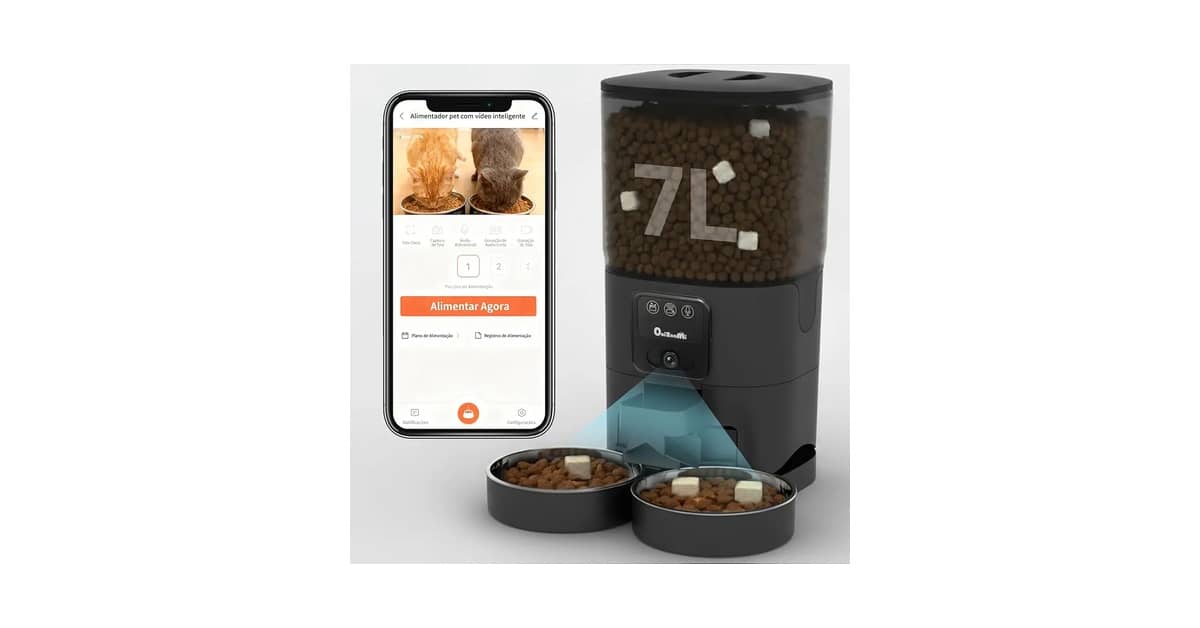 Qual o Melhor Alimentador Automatico para Caes com Wi-Fi?