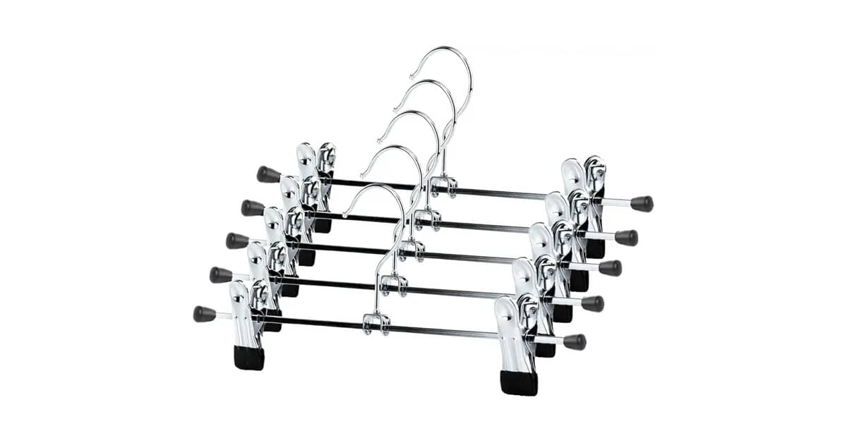 Qual o Melhor Cabide para Saia: Madeira vs Metal?