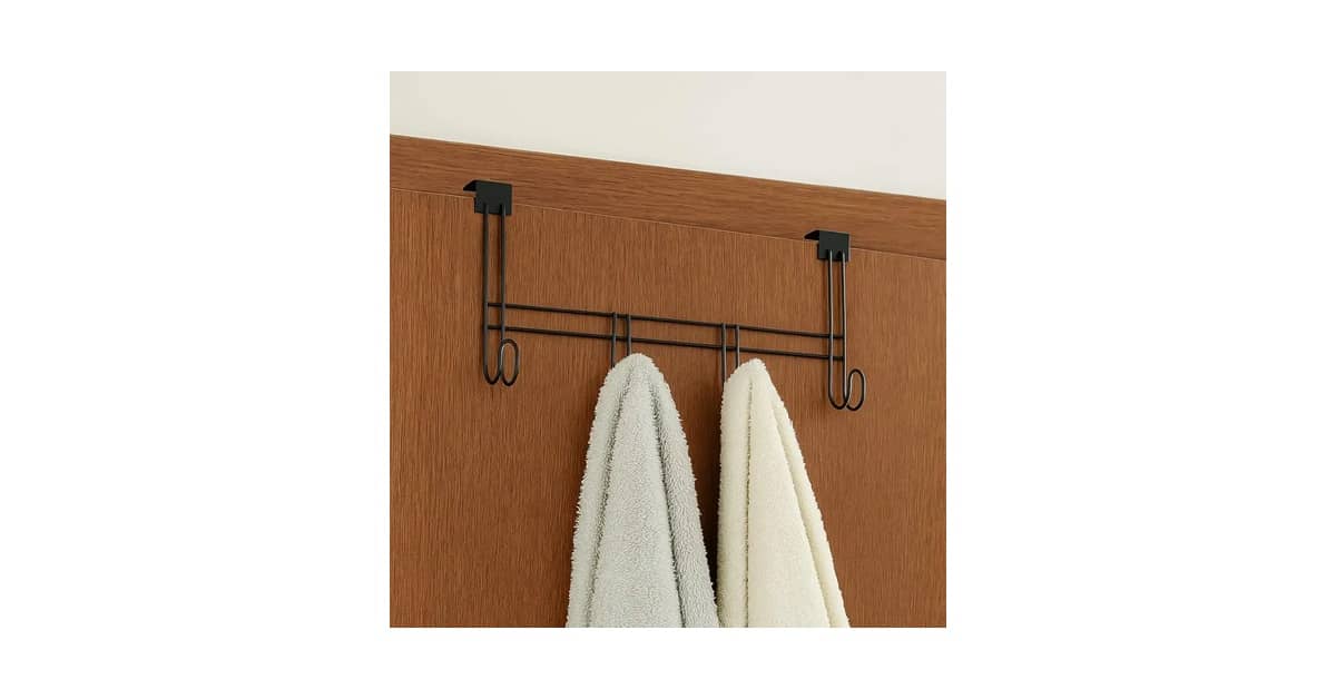 Qual o melhor cabideiro para porta? Guia de modelos