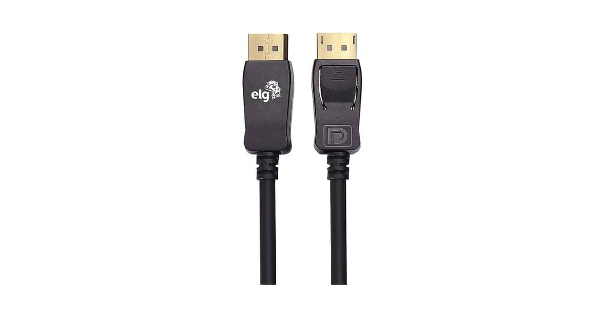 Qual o melhor cabo displayport? 8K vs 4K e v1.4