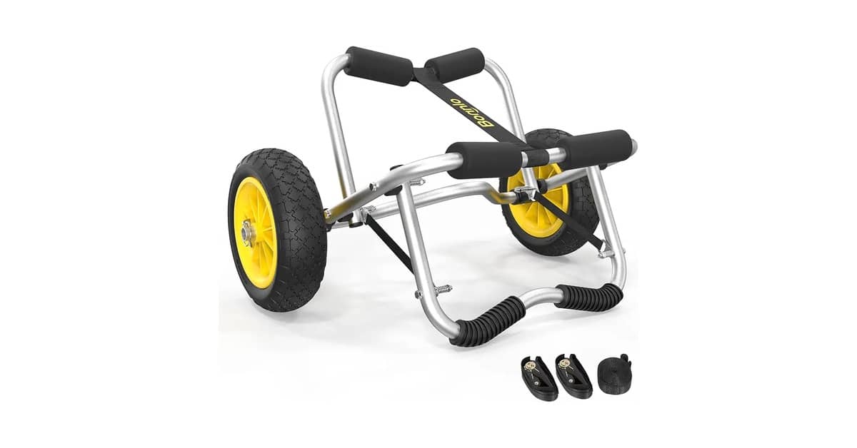 Qual o Melhor Carrinho para Transporte de Caiaque?
