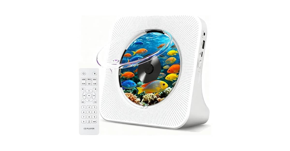 Qual o melhor cd player portatil: Guia com 10