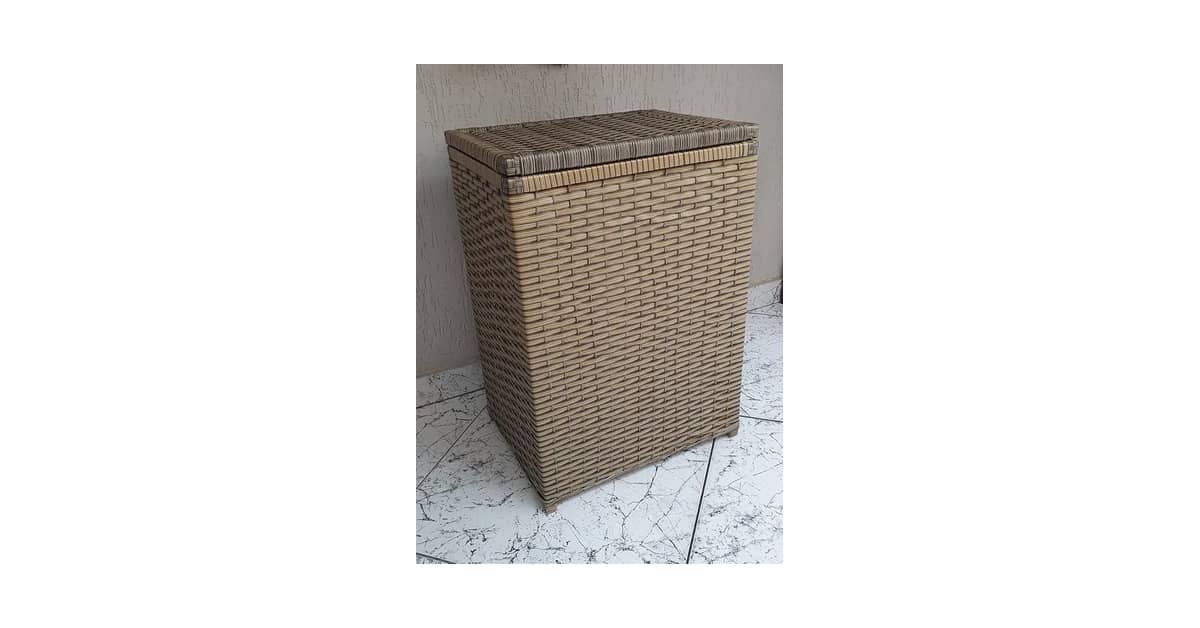 Qual o Melhor Cesto de Roupa de Vime Sintético? Guia