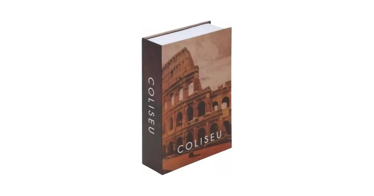 Qual o melhor cofre camuflado em formato de livro?
