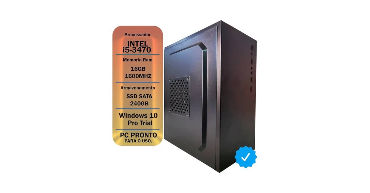 Qual o Melhor Computador Desktop: Completo ou só CPU?