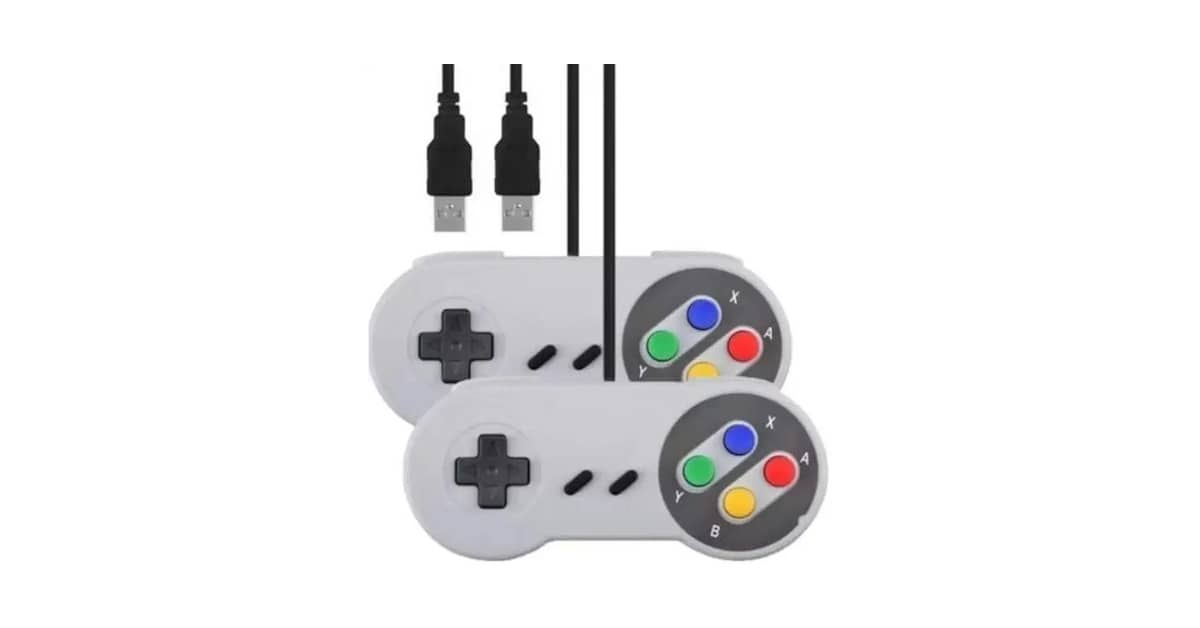 Qual o Melhor Controle USB Estilo Super Nintendo para Emuladores?