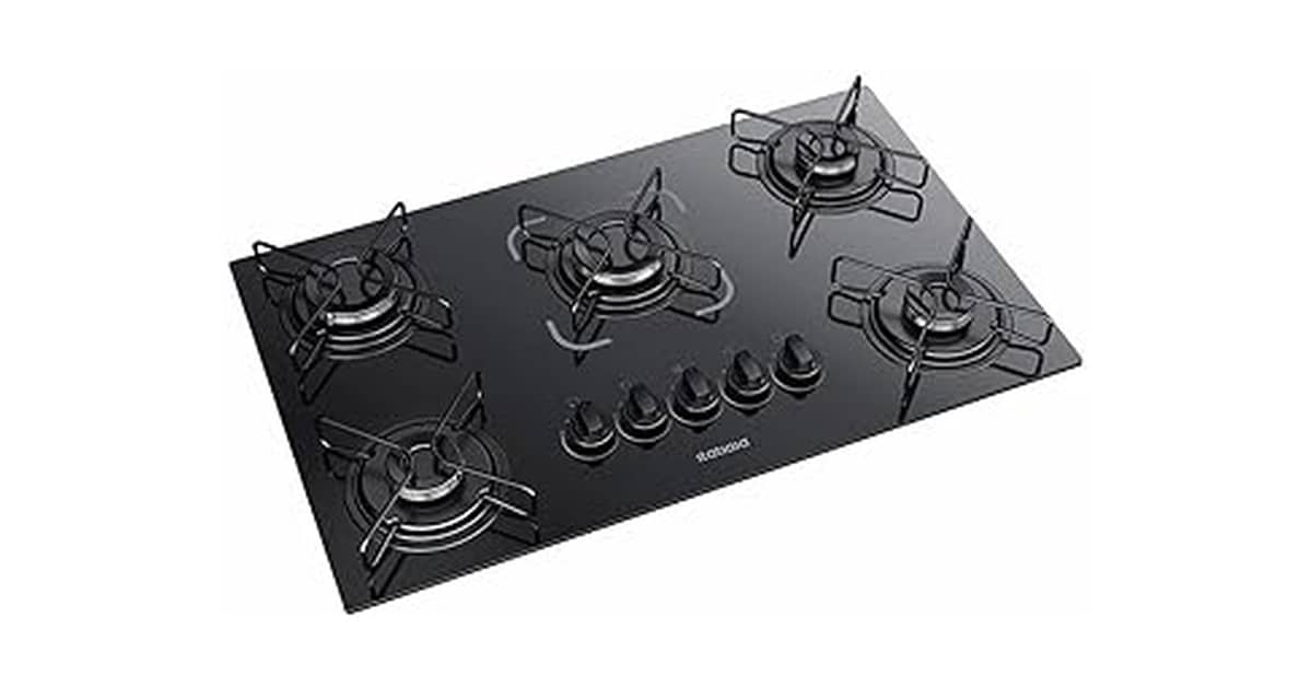 Qual o Melhor Cooktop 5 Bocas para Chama Potente?