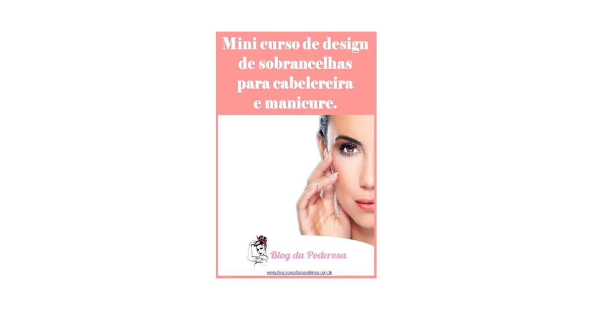 Qual o melhor curso de design de sobrancelha em livro?