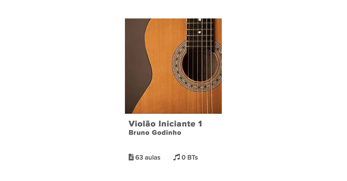 Qual o Melhor Curso de Violao Online para iniciantes?