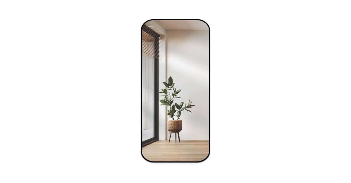 Qual o Melhor Espelho de Corpo Inteiro para o Quarto? 8 Modelos