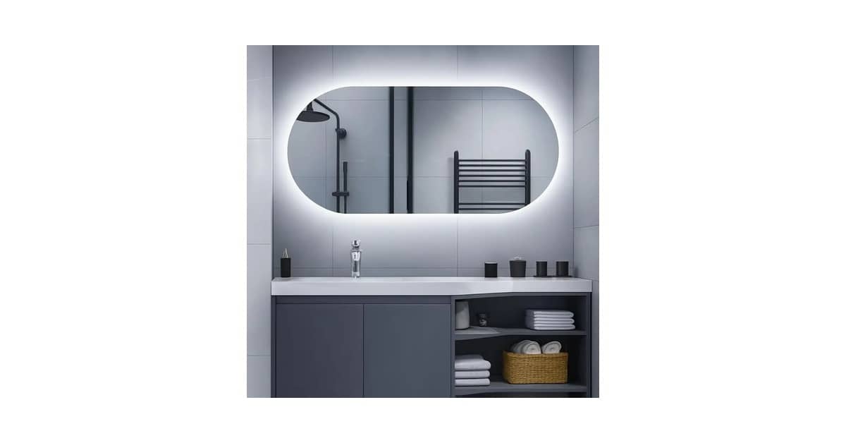 Qual o Melhor Espelho para Banheiro com Iluminação LED: 10 Análises