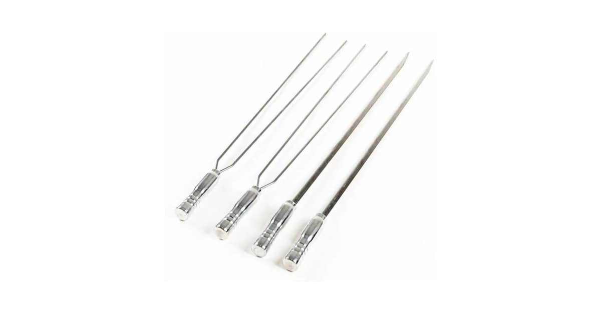 Qual o Melhor Espeto de Churrasco Duplo para Carnes