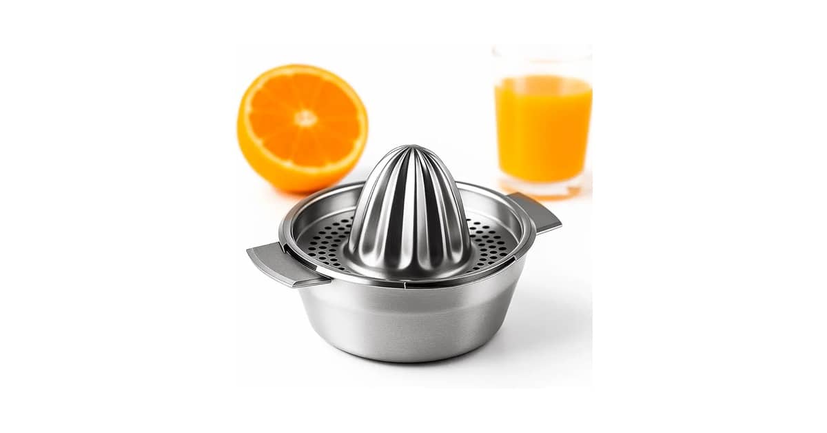Qual o Melhor Espremedor de Laranja Manual? Inox vs Alumínio