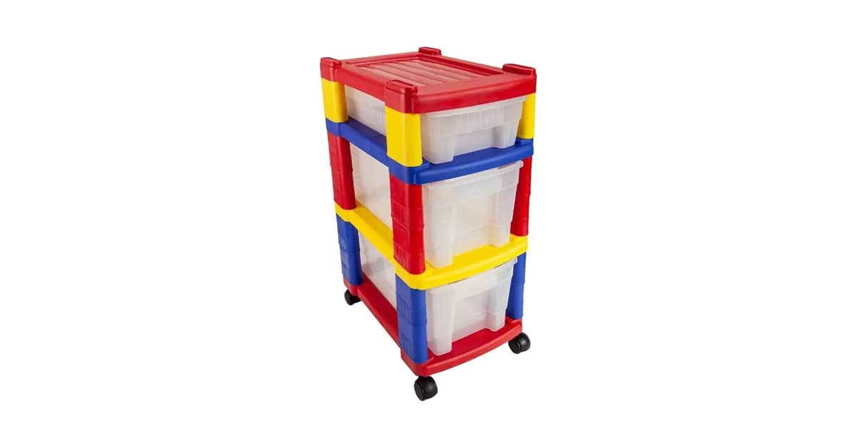 Qual o Melhor Gaveteiro de Plástico para Organizar Brinquedos? Guia com 10 Modelos Versáteis