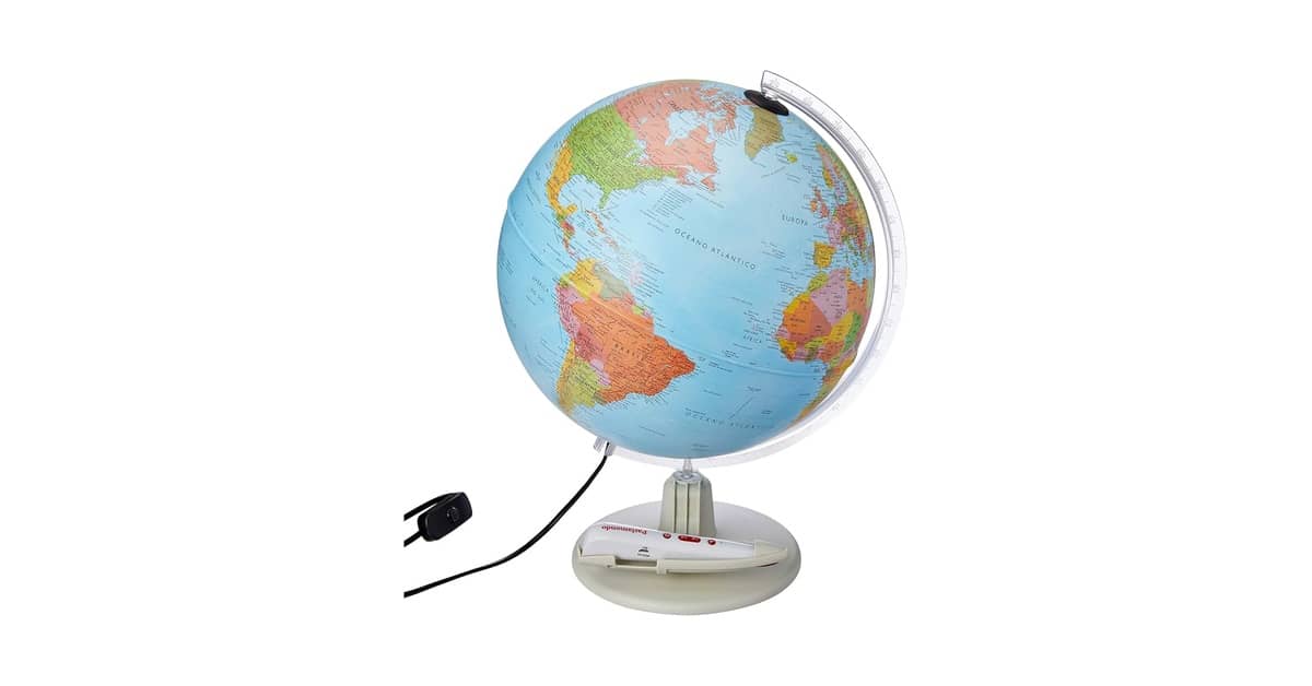 Qual o Melhor Globo Terrestre Interativo com App?