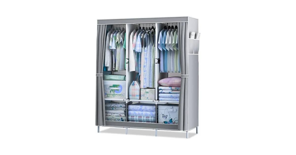 Qual o melhor guarda roupa dobravel organizador armario para pouco espaço?
