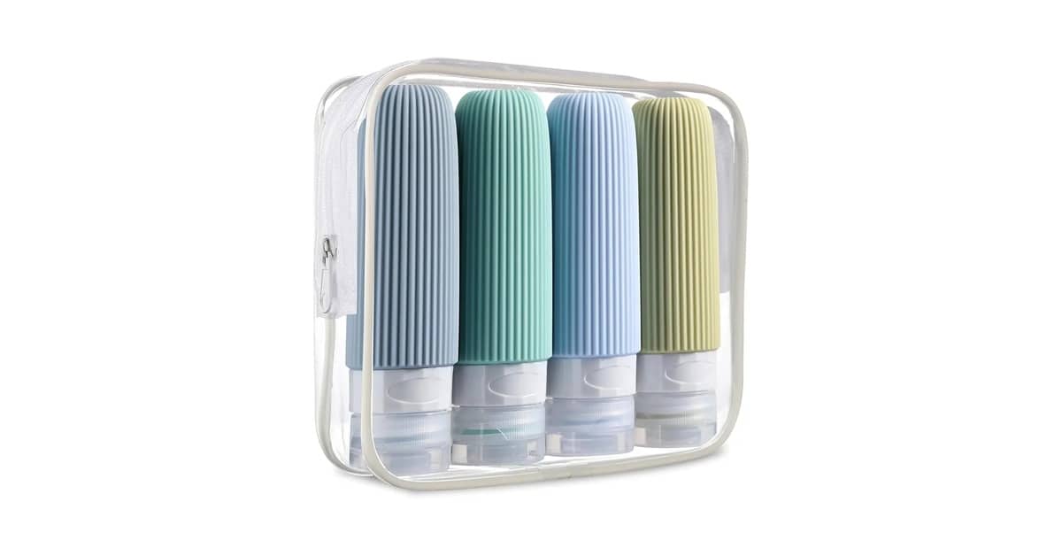 Qual o Melhor Kit de Frascos de Silicone para Viagem? 10 Kits Analisados
