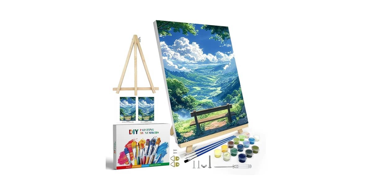 Qual o melhor kit de pintura por números? 10 Opções
