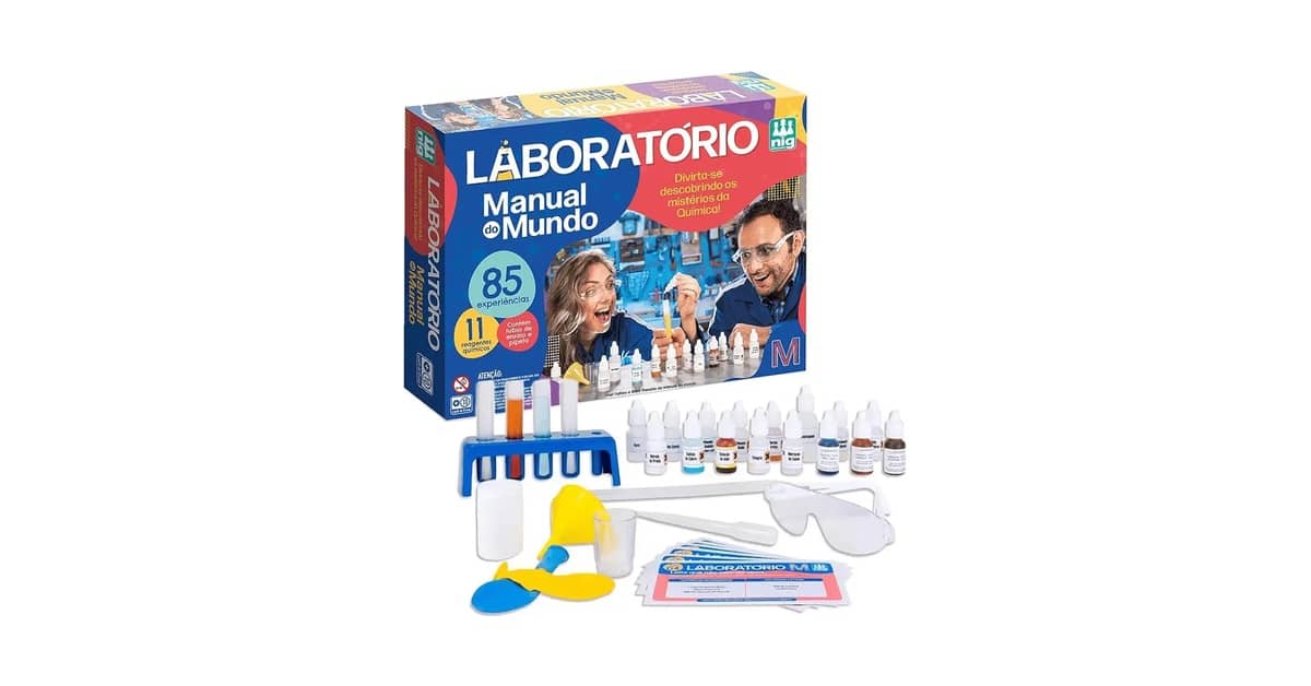 Qual o Melhor Kit de Química para Crianças [Guia]