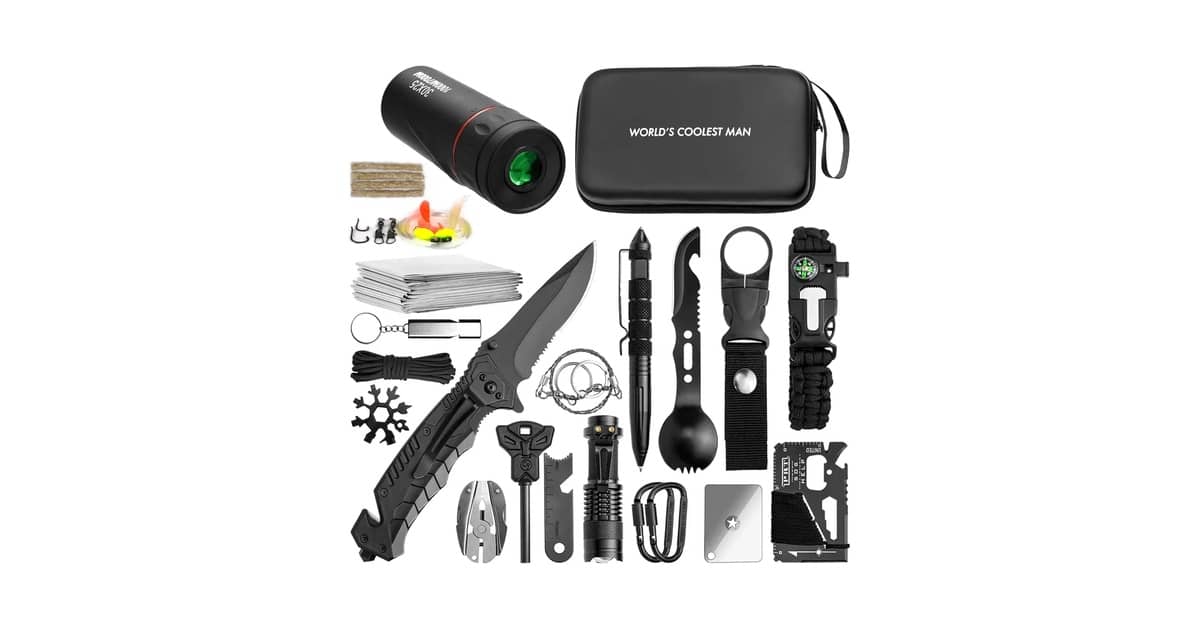 Qual o melhor kit de sobrevivencia: de Tático a APH