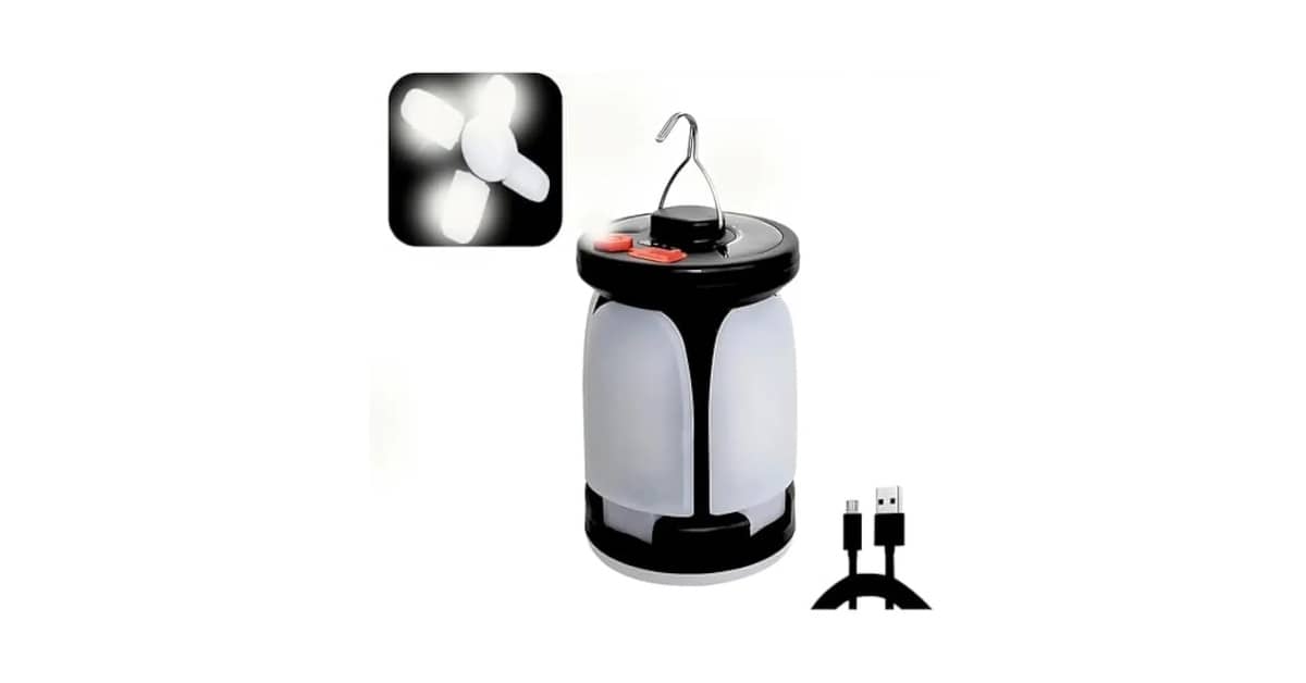 Qual o Melhor Lampião a LED para Barraca? Guia