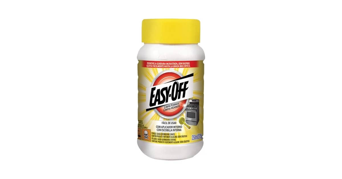 Qual o melhor limpa forno para gordura incrustada?