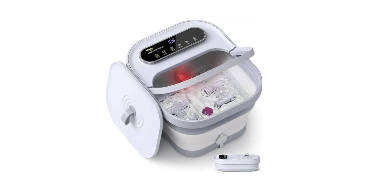 Qual o Melhor Massageador de Pés com Aquecimento e Bolhas? Análise de 10 Modelos