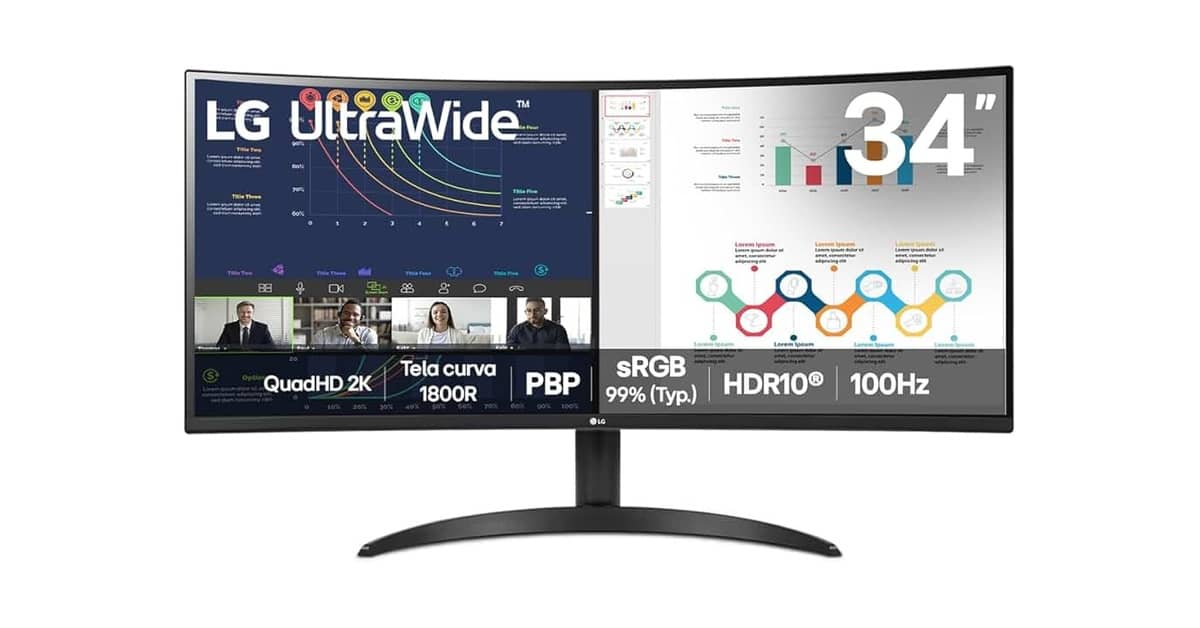 Qual o Melhor Monitor 34 polegadas? Gamer ou Pro?