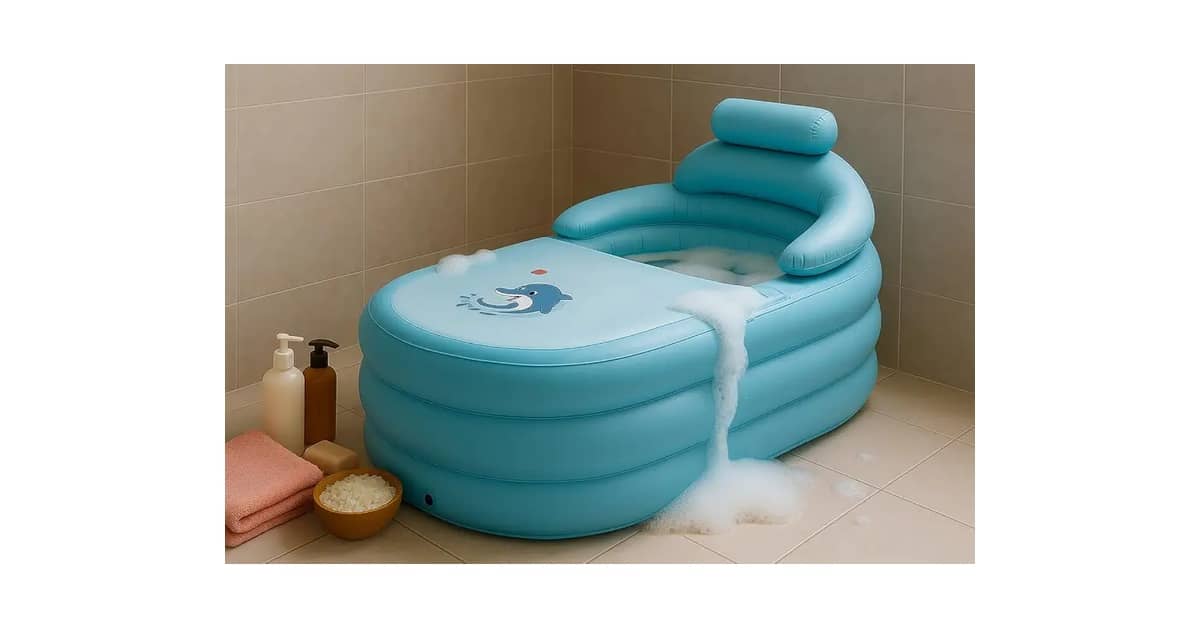 Qual o melhor ofurô inflável para área externa: Spa ou Banheira?