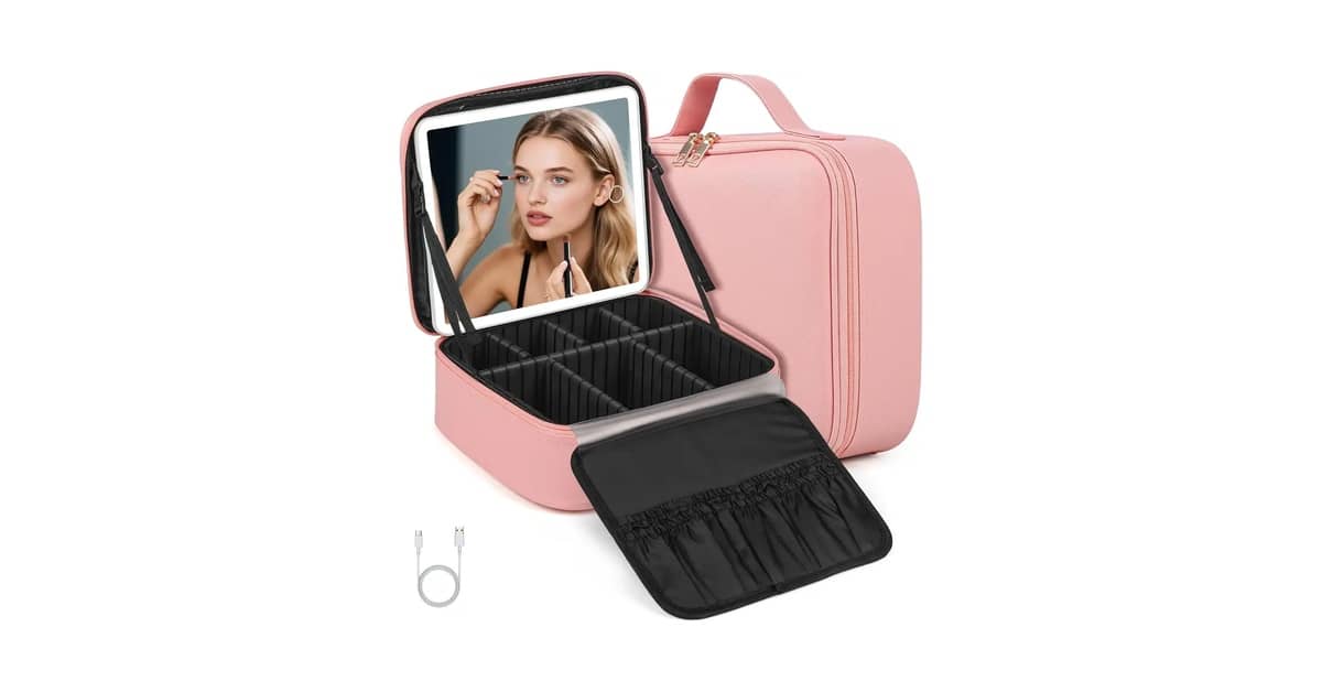 Qual o Melhor Organizador de Maquiagem com Espelho e Luz? O Top 10