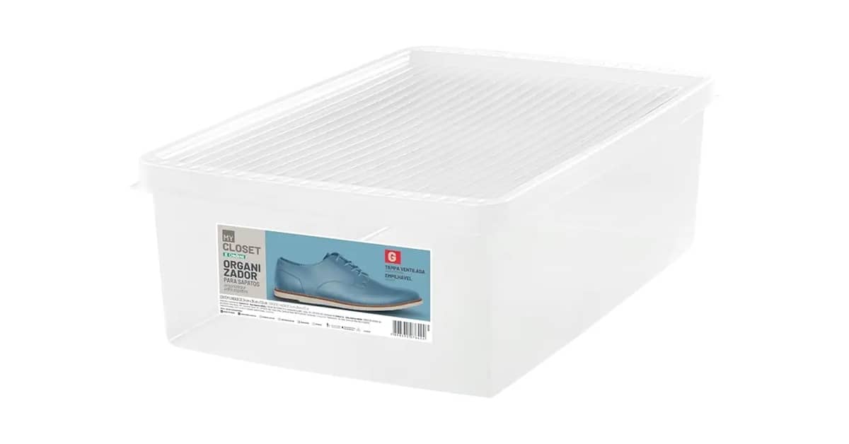 Qual o Melhor Organizador de Sapatos com Tampa Transparente?