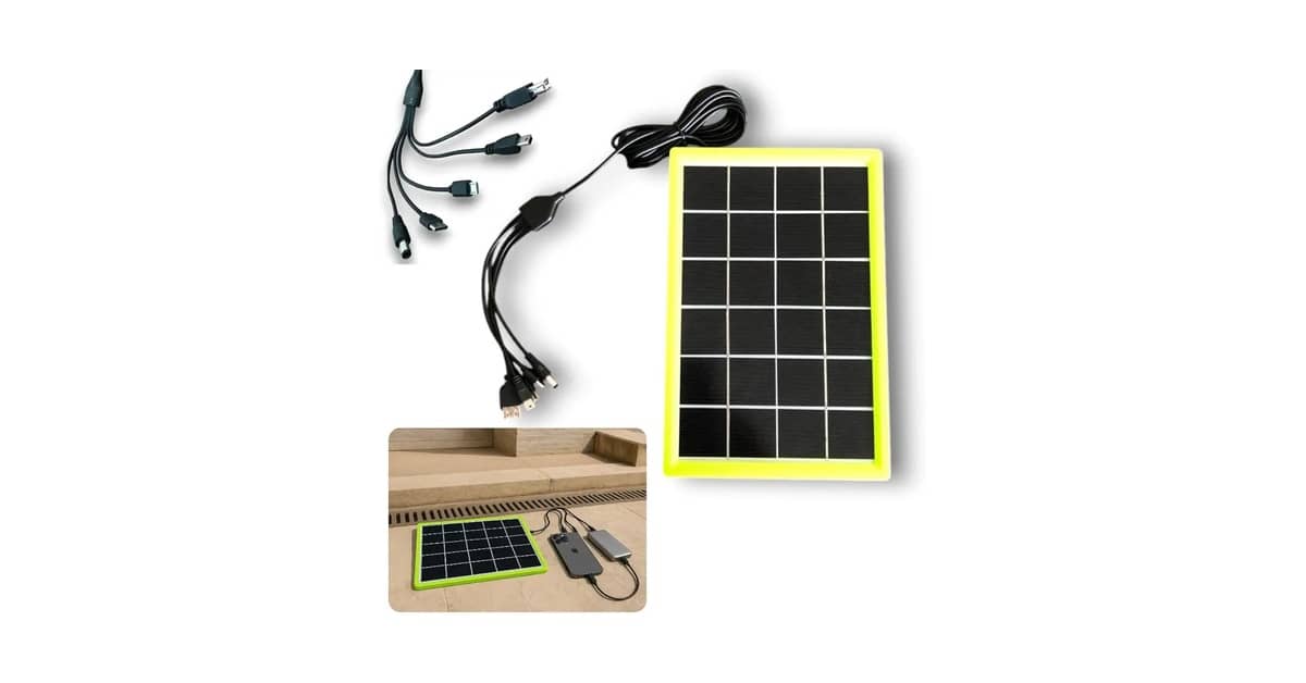 Qual o melhor painel solar portátil para carregar celular: Guia de Potência