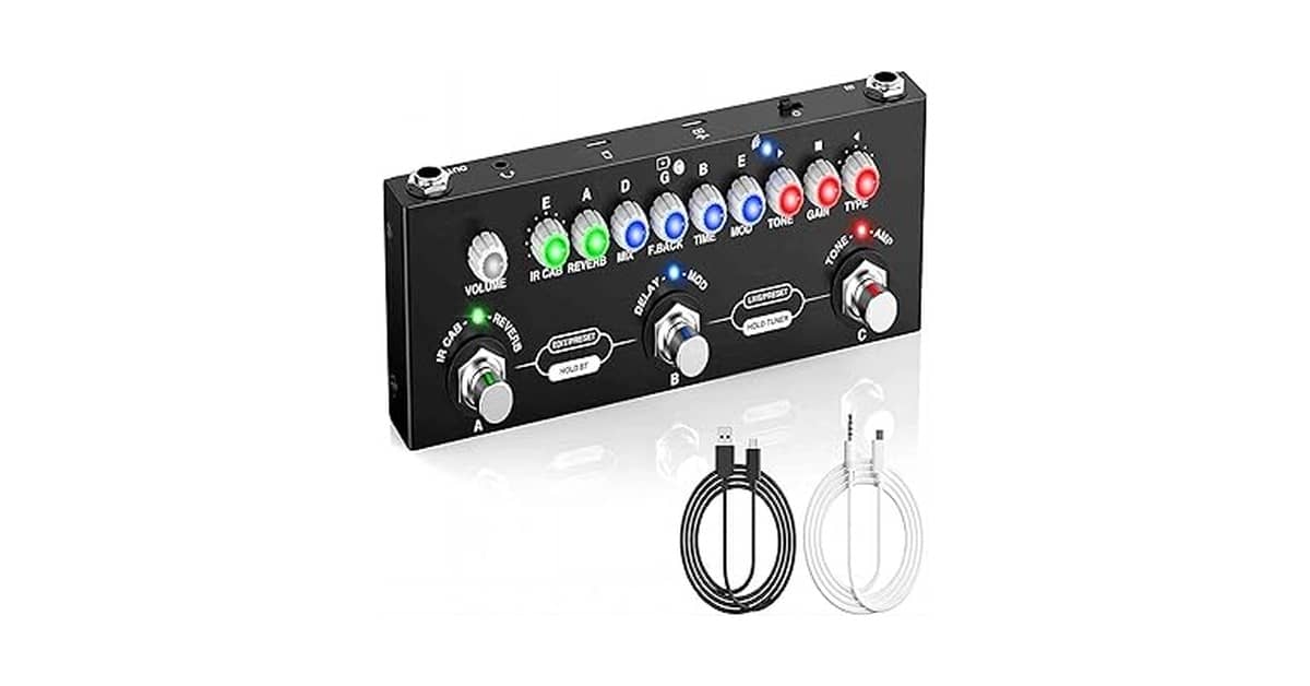 Qual o Melhor Pedal de Guitarra? 8 Análises