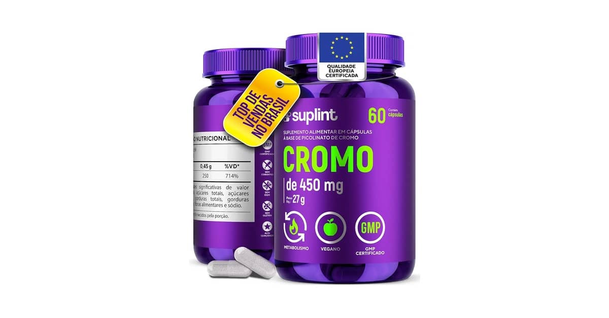 Qual o Melhor Picolinato de Cromo? Doses e Marcas