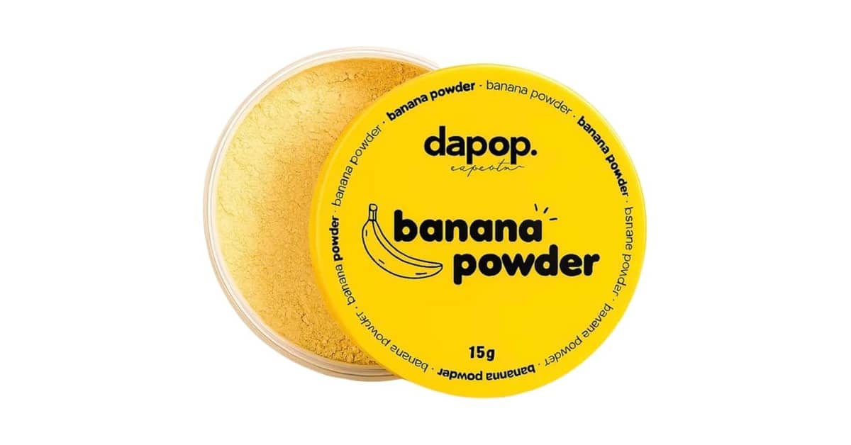 Qual o melhor pó de banana para selar maquiagem em pele negra? 8 Opções