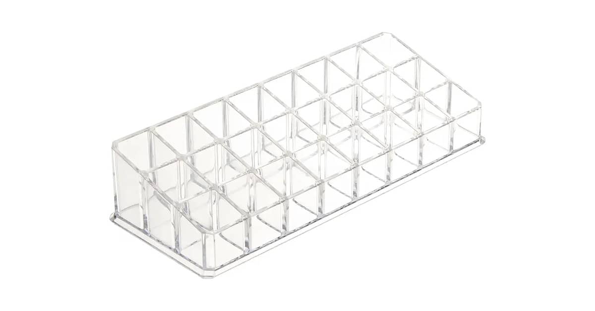 Qual o melhor porta batom de acrílico? 10 Análises