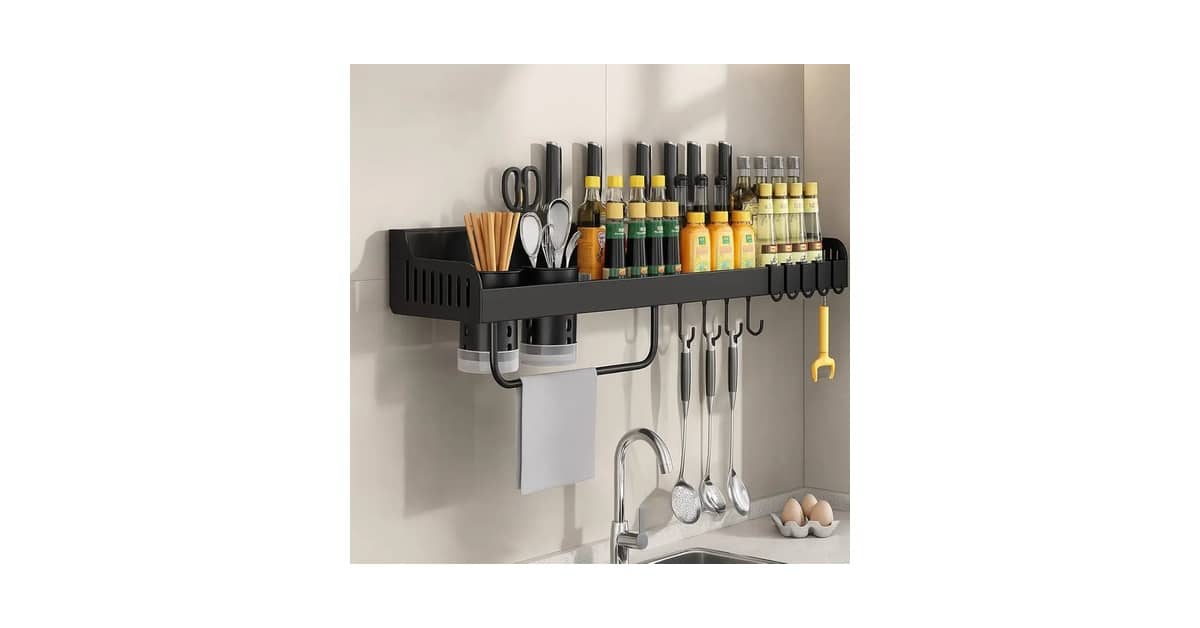 Qual o Melhor Porta Tempero de Parede: 10 Opções