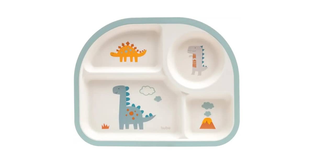 Qual o Melhor Prato com Divisórias para Bebê? Silicone vs Plástico