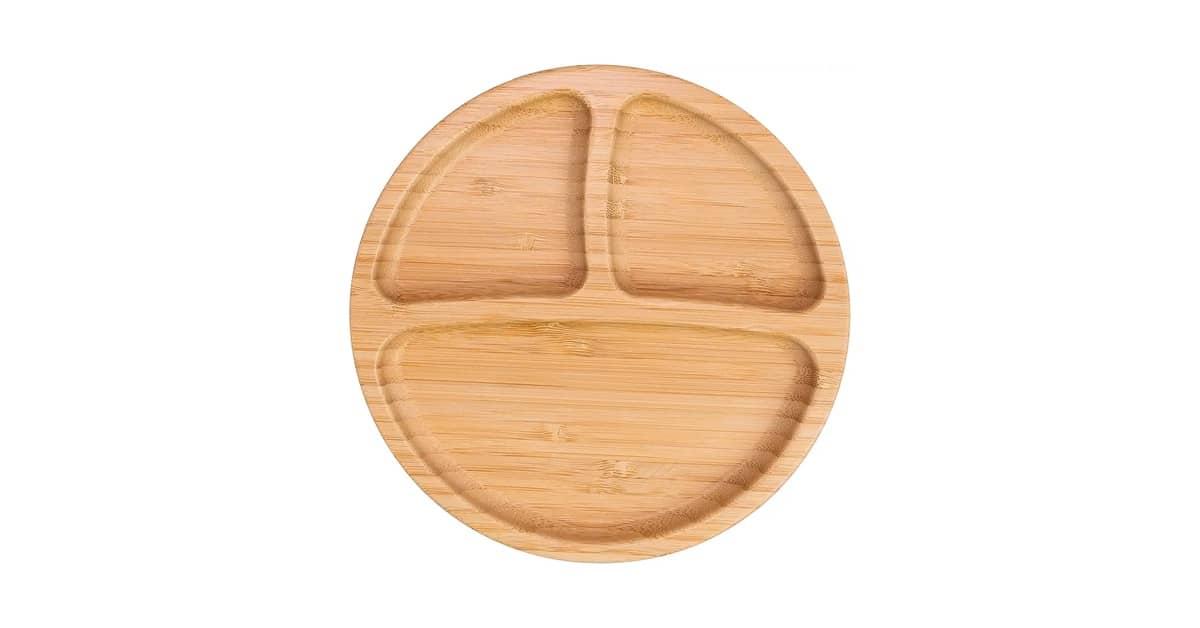 Qual o Melhor Prato de Bambu para Bebê? 10 com Ventosa