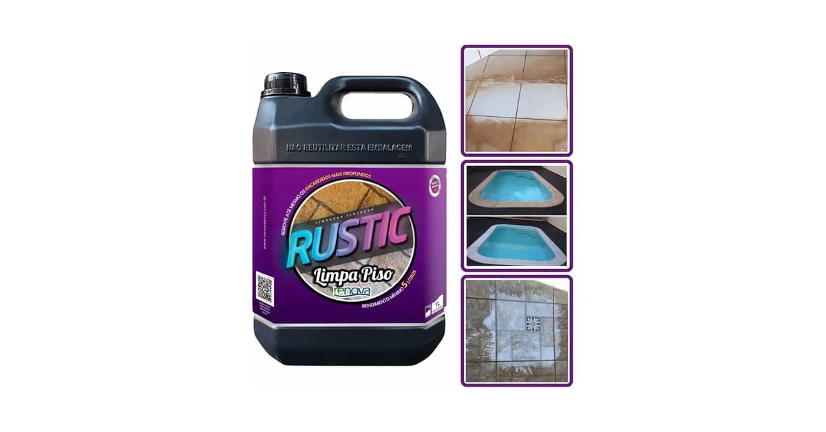 Qual o melhor produto para limpar piso encardido? 10