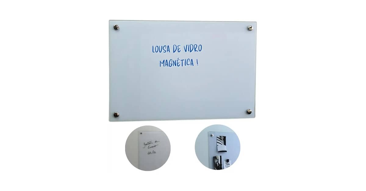 Qual o Melhor Quadro Branco de Vidro? Parede ou Mesa
