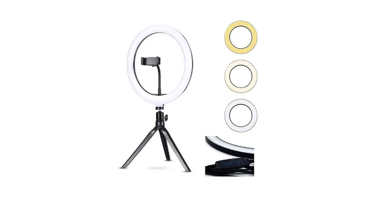 Qual o Melhor Ring Light Para Iluminação de Selfies? Guia