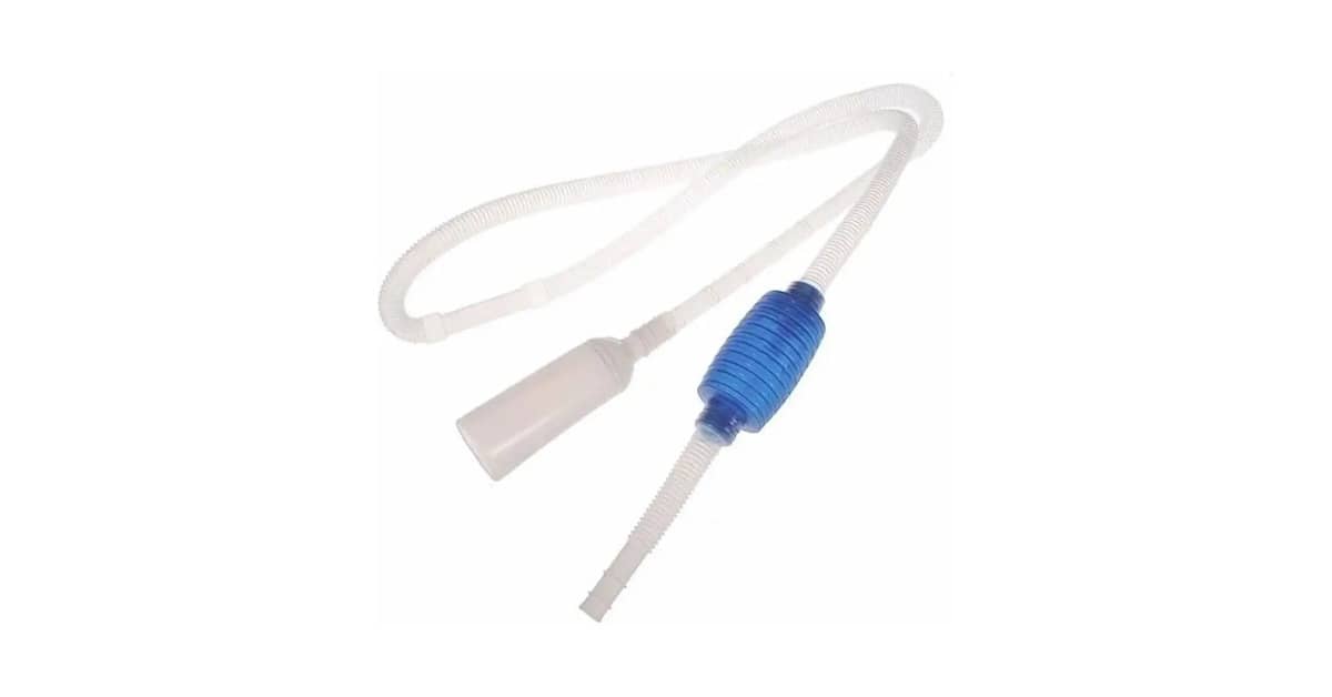 Qual o Melhor Sifão para Limpeza de Fundo de Aquário? Manuais vs. Elétricos