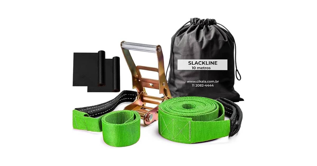 Qual o melhor slackline? Guia de 10m a 20m