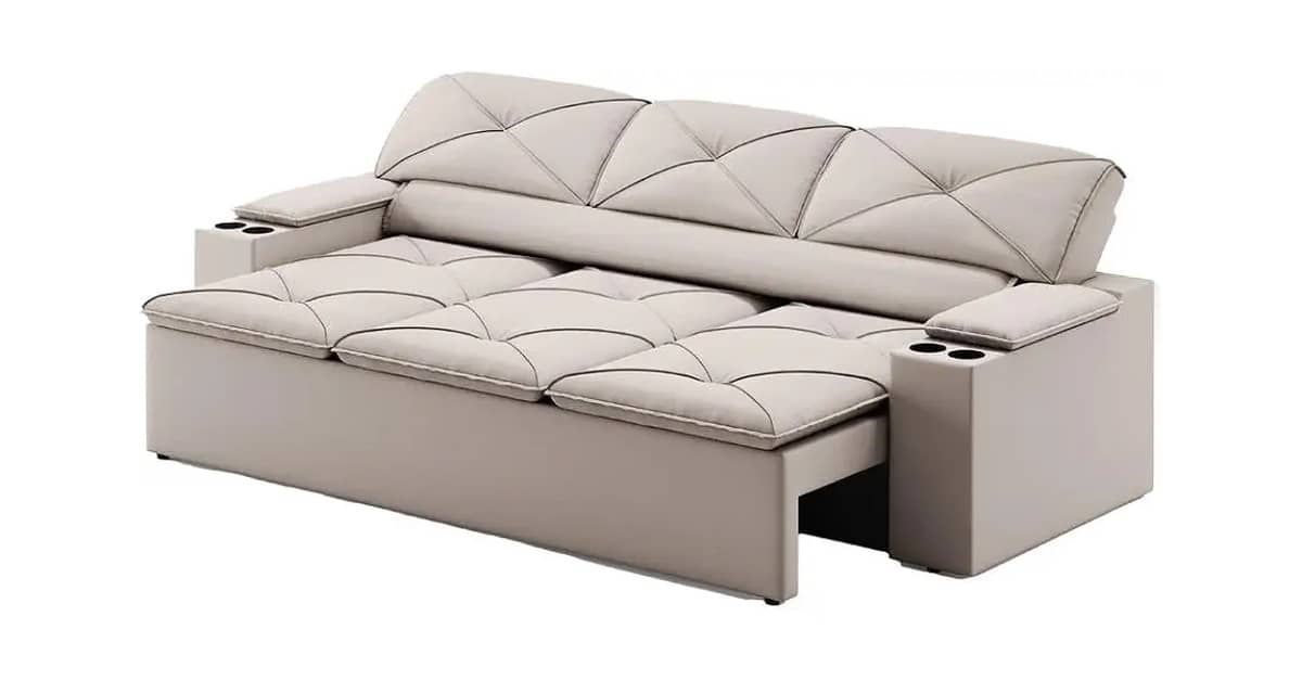 Qual o melhor sofa de 3 lugares? Fixo vs Retrátil