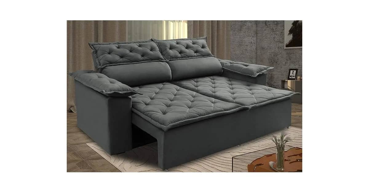 Qual o Melhor Sofá Retrátil: Guia de Conforto e Tamanho